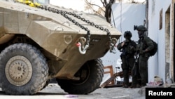 이스라엘 군이 2025년 3월 4일 요르단강 서안지구 제닌에서 대테러 작전을 수행했다.