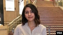 Aktris Indonesia, Lulu Antariksa, di Hollywod (dok: VOA)